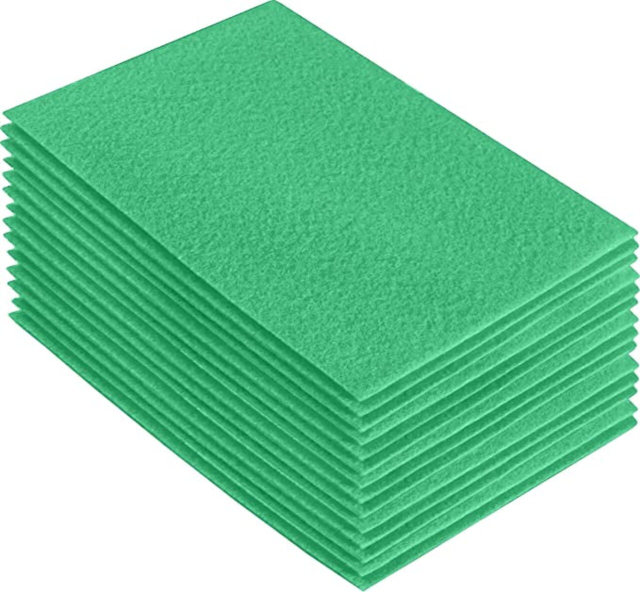 FabricLA Acrylic Felt Sheets For Crafts - Soft Precut 9 X 12 Inches  (22.5cm X 30.5cm) Felt Squares - Use Felt Fabric Craft Sheets for DIY,  Hobby, Costume, And Decoration - Mint, 24 Pieces